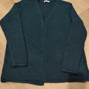 Maurices Teal Knit Cardigan